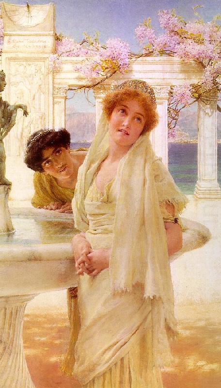 A Difference of Opinion, Alma Tadema